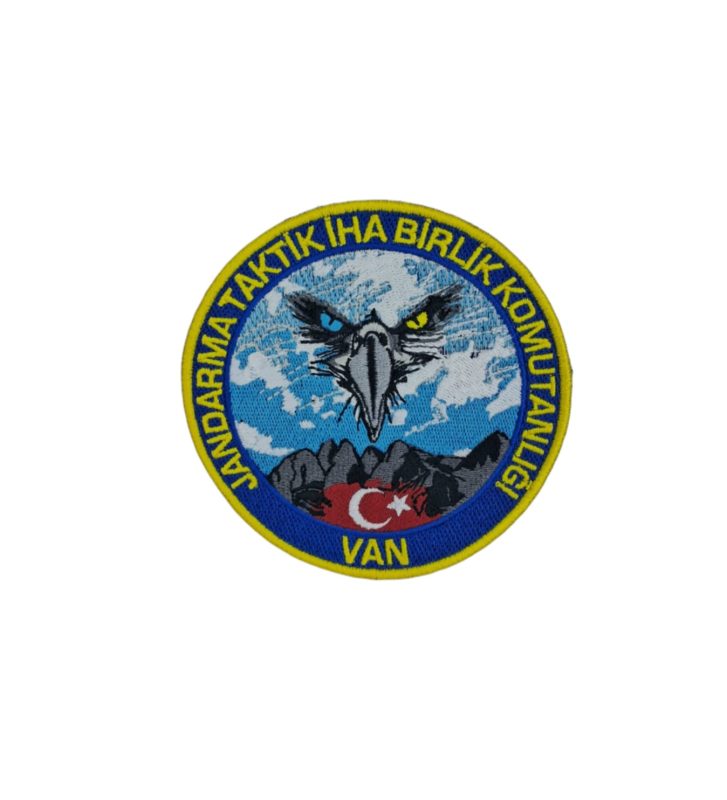 JANDARMA TAKTİK İHA BİRLİK KMT.-VAN KOL PATCHİ