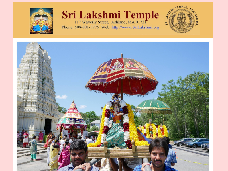 Sri Lakshmi Temple, Boston, USA